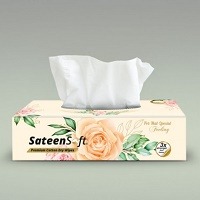 Sateen Soft Cotton Dry Wipes Grande Tissue